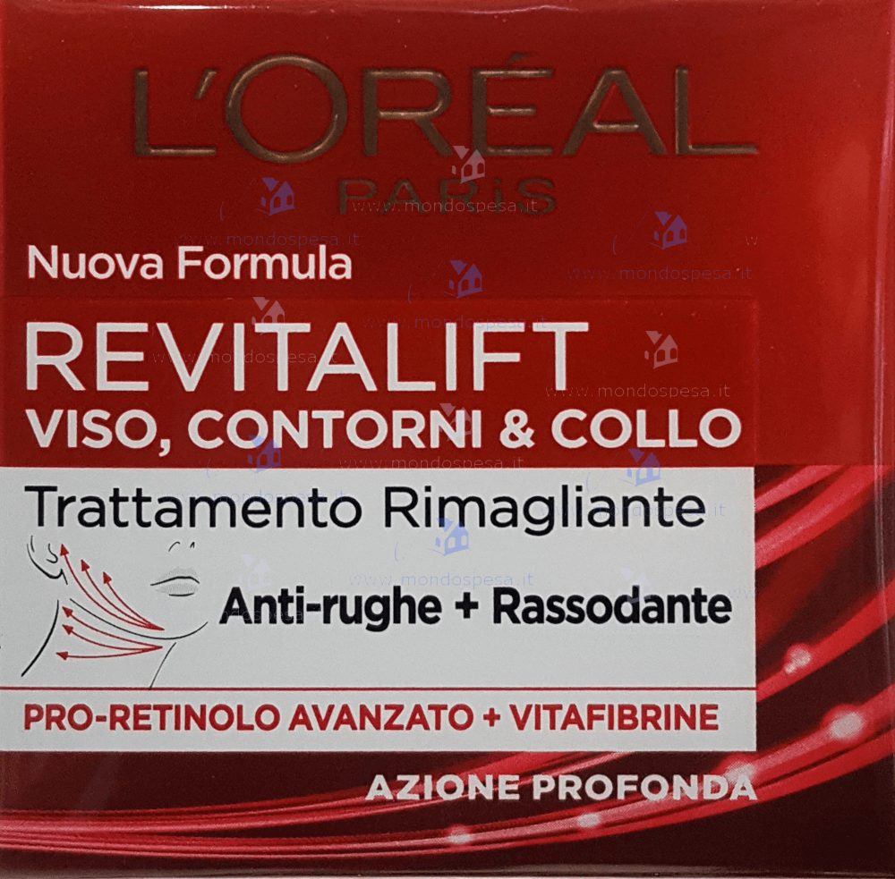 revitalift viso contorni e collo