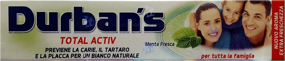 Dentifricio Durban S Total Activ 75ml Acquista Su Mondospesa It