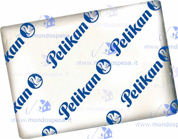 Pelikan Set 4 Gomme da cancellare tipo pane UG20 Bianco