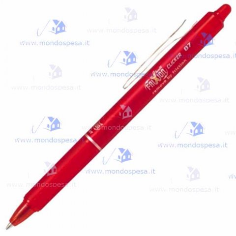 Pilot Frixion Clicker Penna Cancellabile Rossa