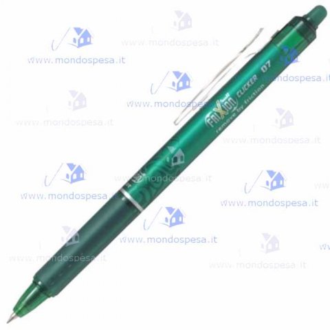 Pilot Frixion Clicker Penna Cancellabile Verde