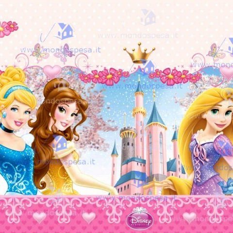 Disney Principesse Tovaglia 120x180cm