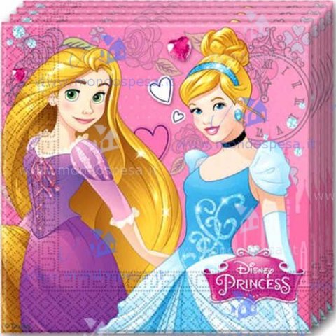 Disney Principesse Tovaglioli carta 20pz