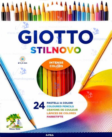 Confezione 10 Pastelli Cancellabili Giotto Stilnovo 